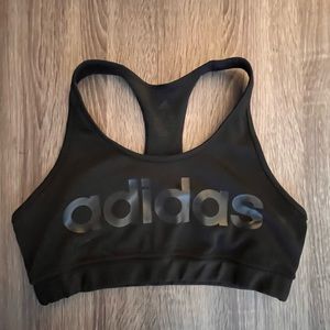 ADIDAS logo women’s black sportsbra